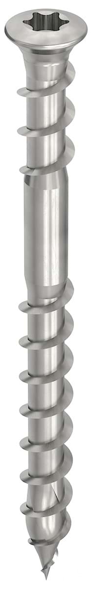 Bild von HECO-TOPIX-plus - 5,0x50 - Terrassenschraube, Liseko - Edelstahl A4 - UK-Gewinde (VE 200)