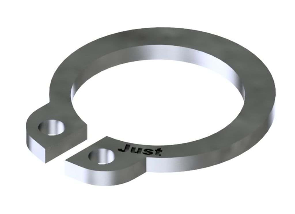 Bild von (P*) DIN 471 Federstahl 25x1,2 (Zinklamelle 720h) Sicherungsringe für Wellen - Pkg. (500)