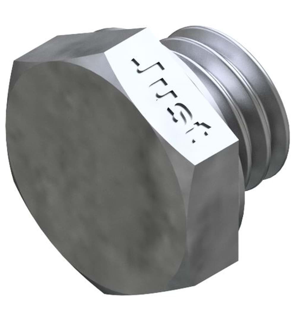 Bild von ➤ Kategorie: DIN 7604 Verschlussschrauben mit Bund & Außensechskant (Stahl verzinkt)