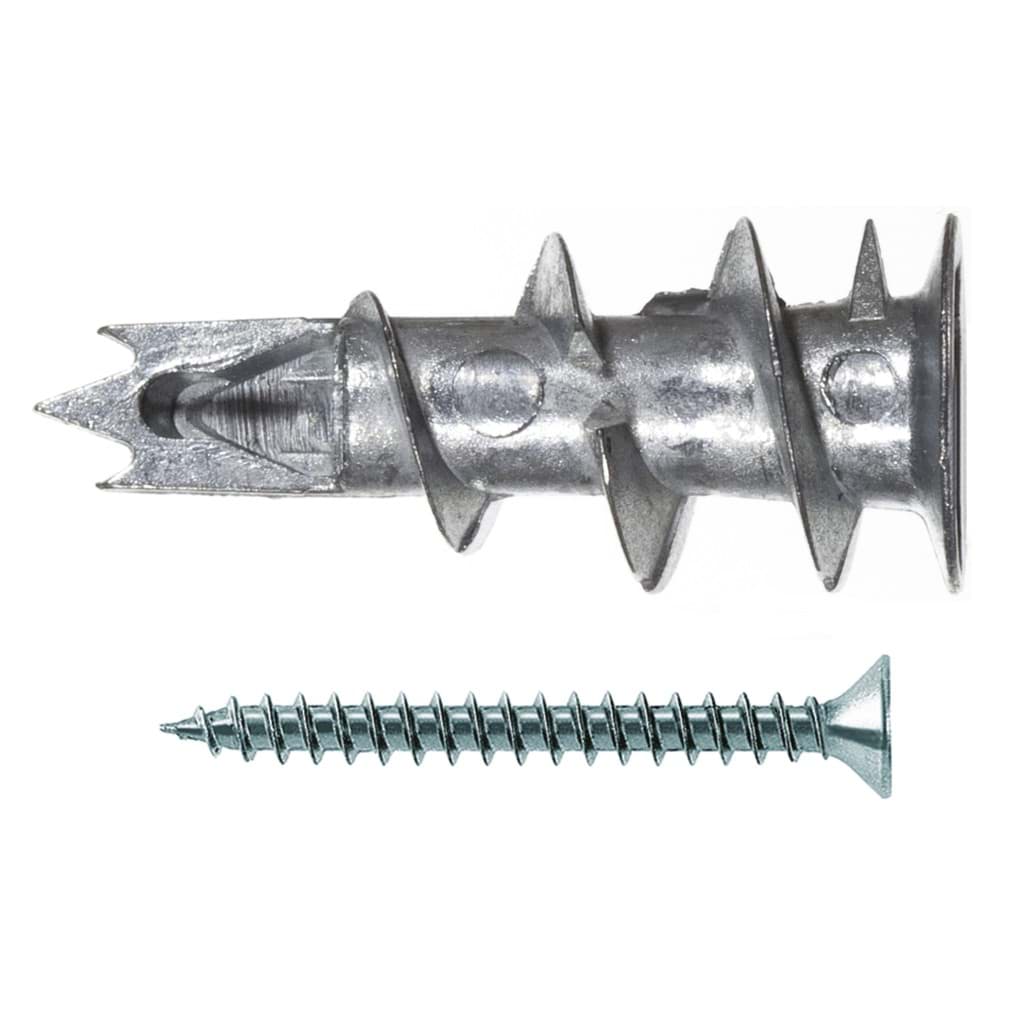 Bild von Gipskartondübel Metall GKM 12 inkl. Schraube (Schraubenabmessungen: 4,5x35 mm)