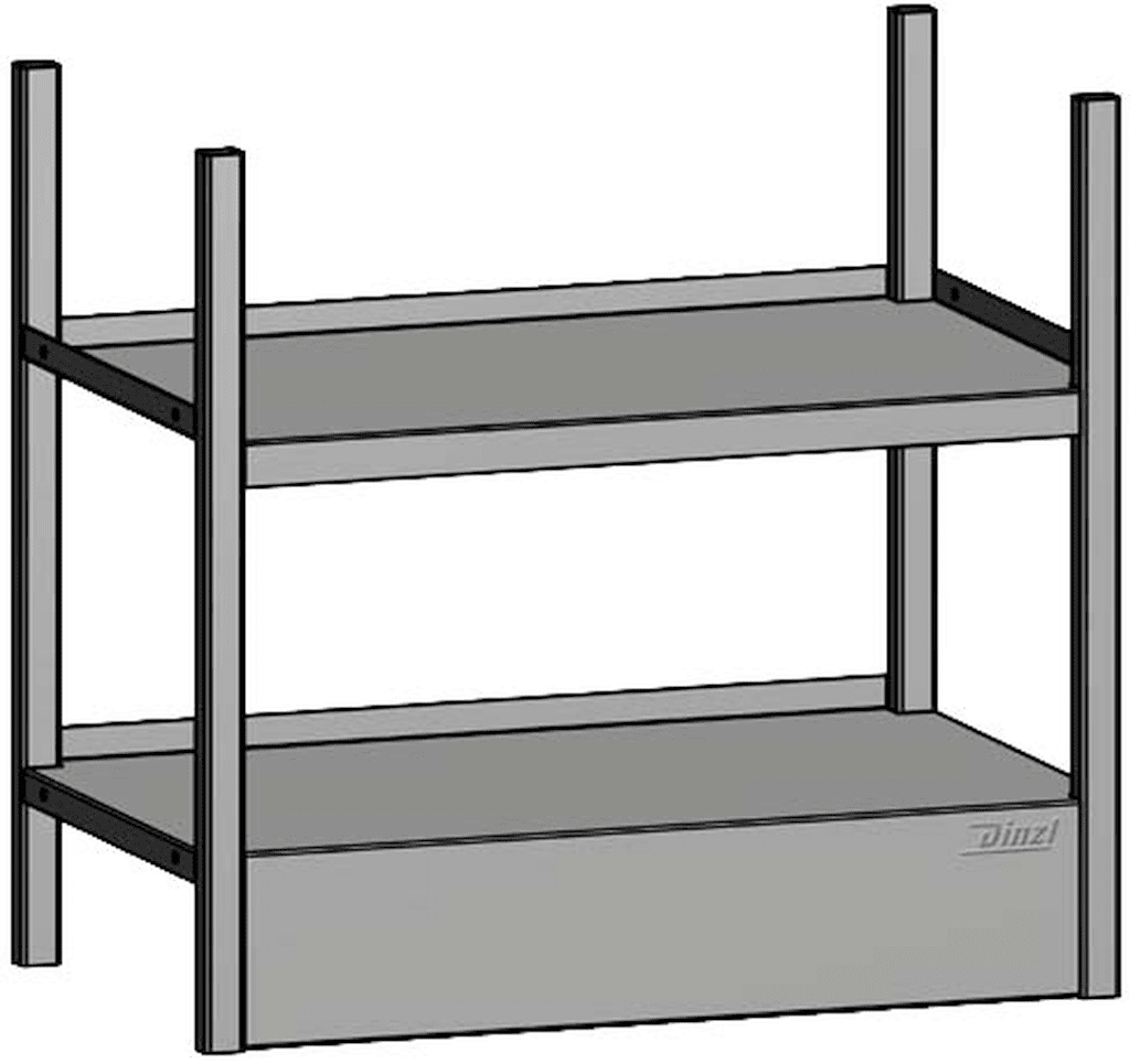 Bild von JURA-MODUL - Bodenmodul - Bodenmodul mit einem Universalfachboden