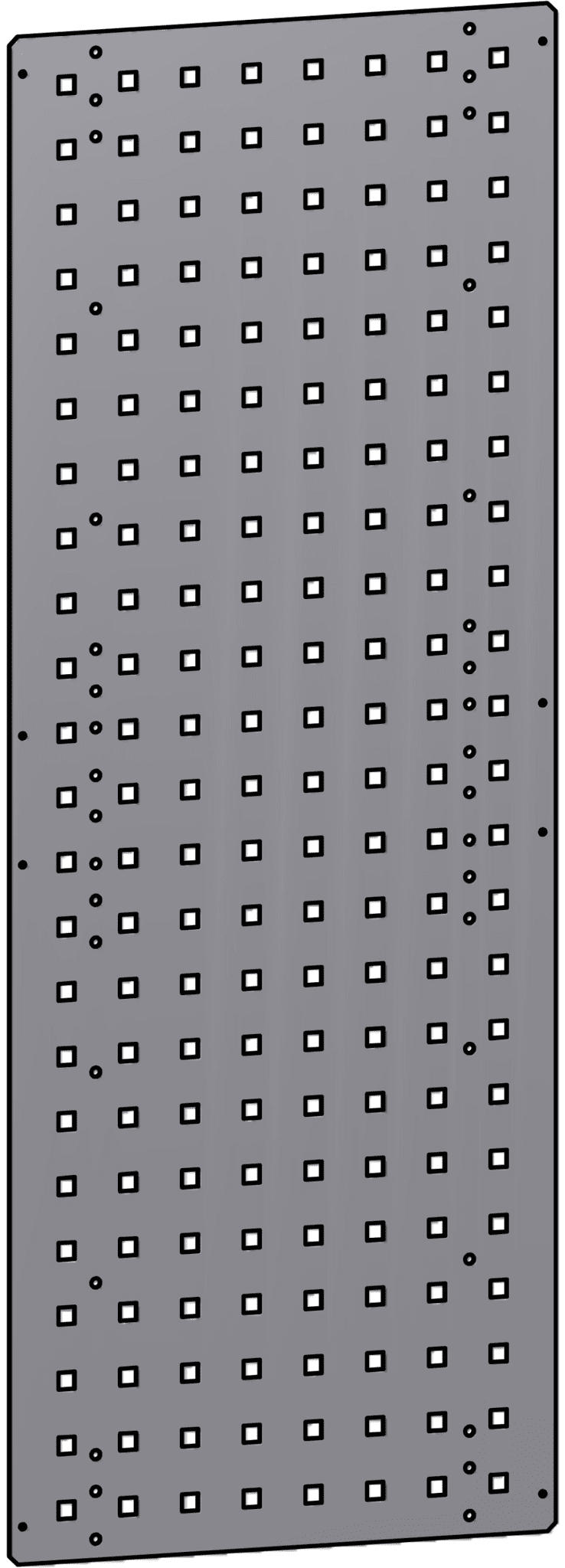 Bild von JURA-MODUL - Zubehör - Seitenwand - Lochplatte
