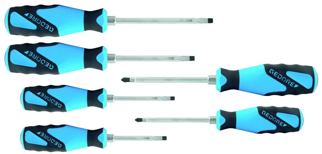 Bild von Gedore - 3K-Schraubendreher-Satz mit Schlagkappe 6-tlg