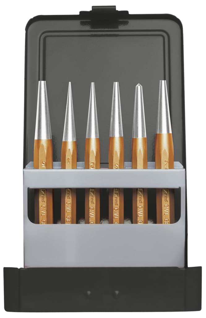 Bild von Gedore - Durchtreibersatz D.1-10mm +Körner 6tlg