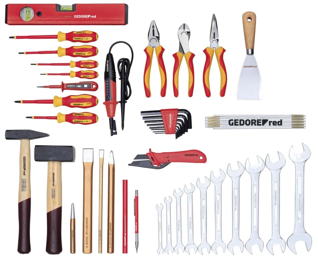 Bild für Kategorie Gedore - Wkz.Satz ELEKTROTECHNIK lose 42tlg