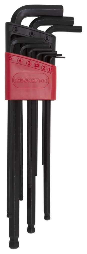 Bild von Gedore - Winkelschraubendr.Satz 6kt 1.5-10mm 9tlg