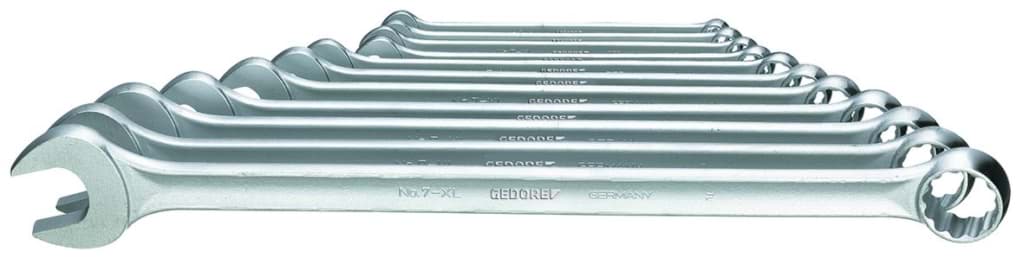 Bild von Gedore - Ring-Maulschlüssel-Satz extra lang 11tlg 8-22 mm