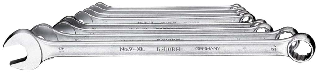 Bild von Gedore - Ring-Maulschlüssel-Satz extra lang 8tlg 8-19 mm