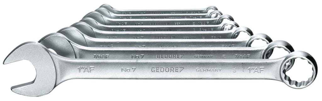 Bild von Gedore - Ring-Maulschlüssel-Satz 8-tlg UD-Profil 3/8-1''