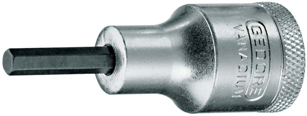 Bild von Gedore - Schraubendrehereinsatz 1/2'' Innen-6kt 4 mm