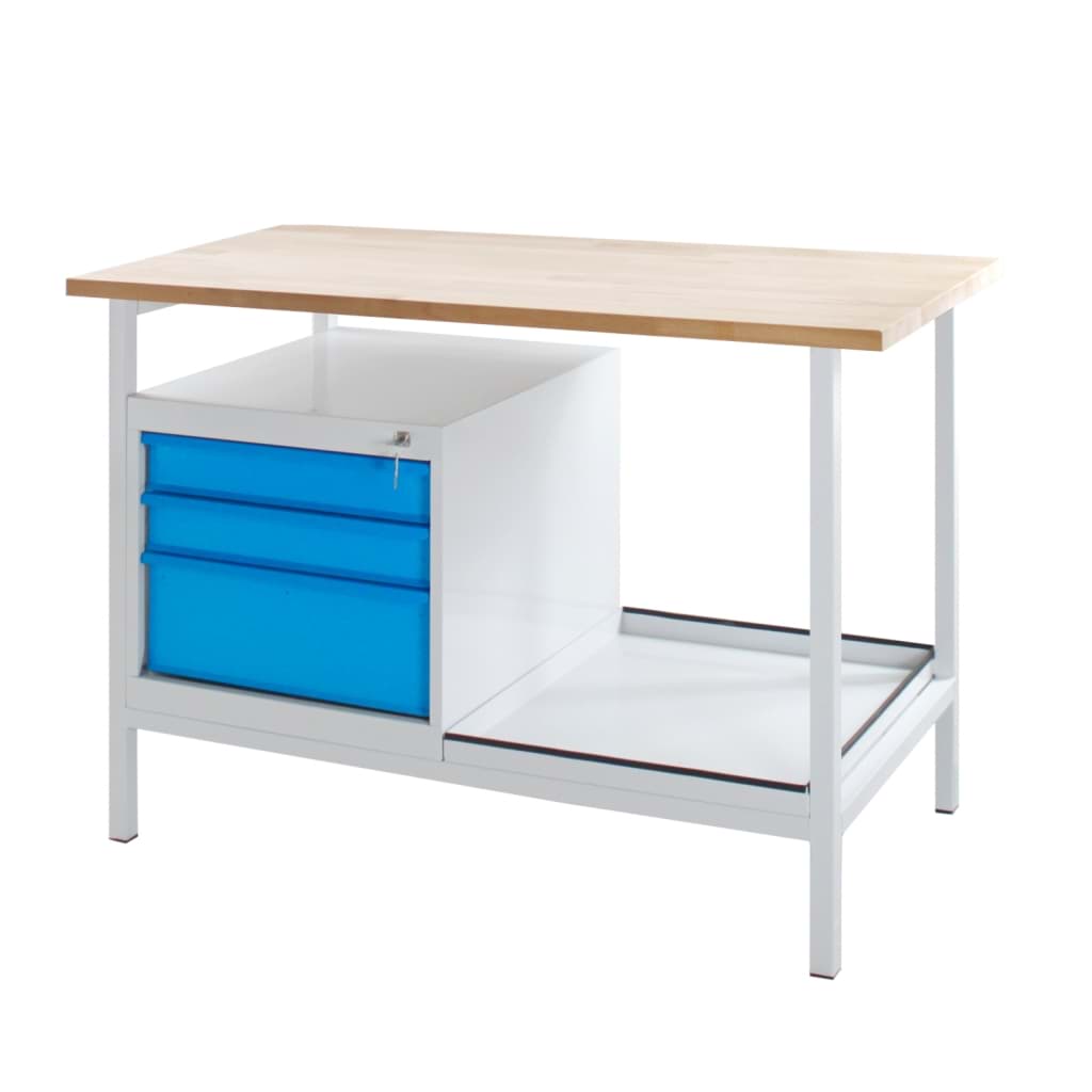Bild von Werkbank Eko 3 SL L1200xB600xH825 mm RAL7035/5012