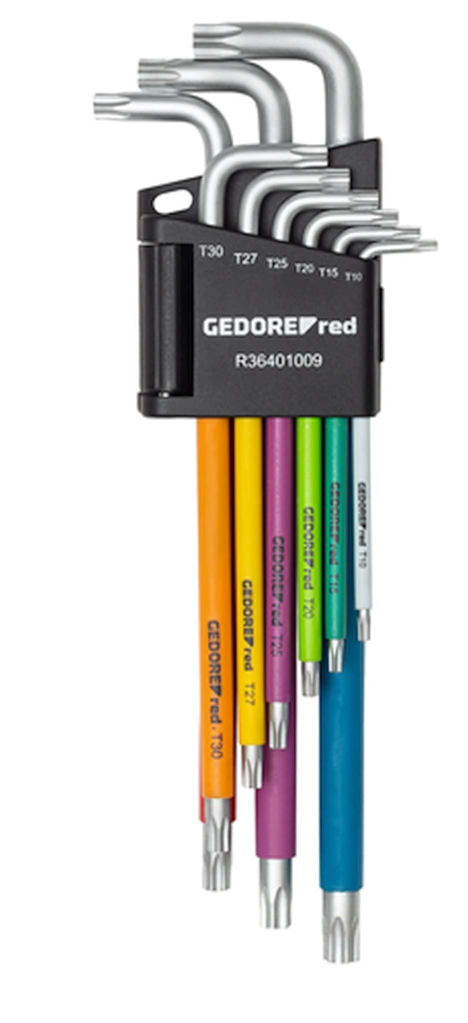 Bild von Gedore - Winkelschraubendreher-Satz 9-teilig TX T10-T50 (bunt)