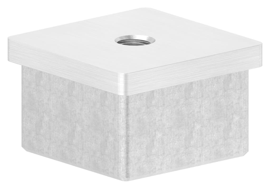 Bild für Kategorie Rohrabschlussstopfen quadratisch, mit Innengewinde