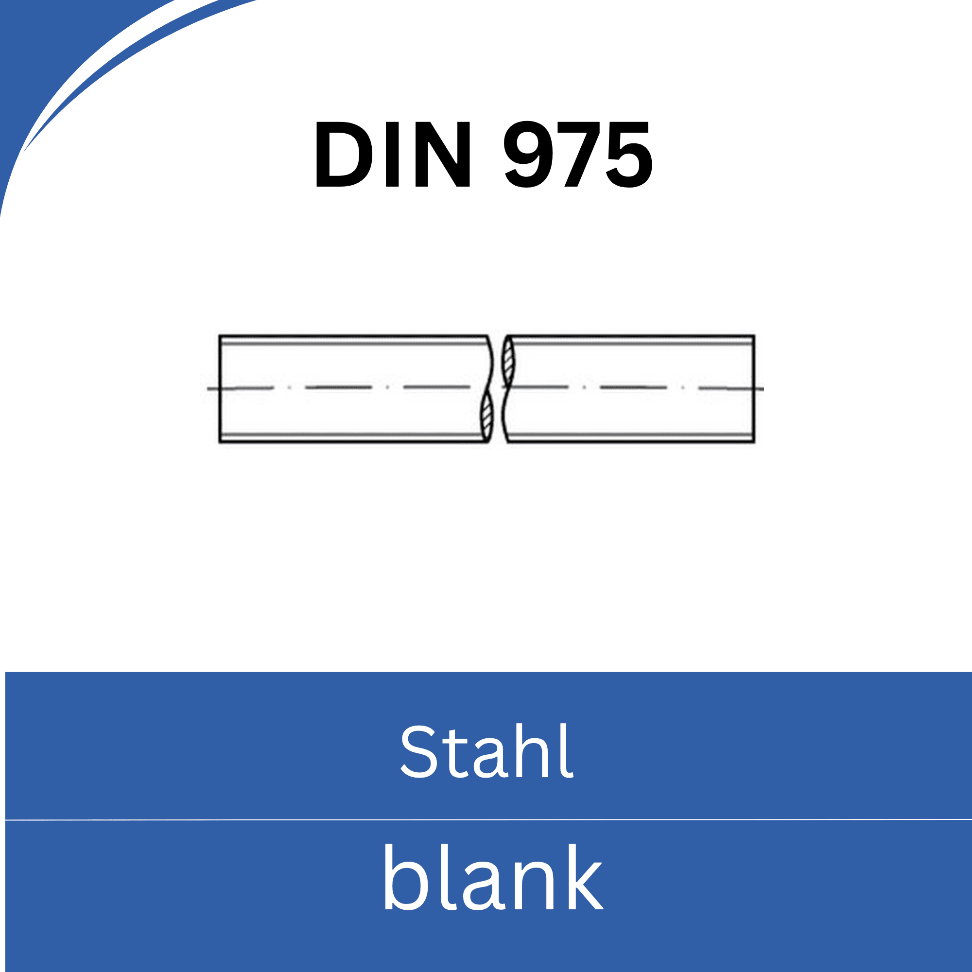 Bild von ➤ Kategorie: DIN 975 Stahl (blank)