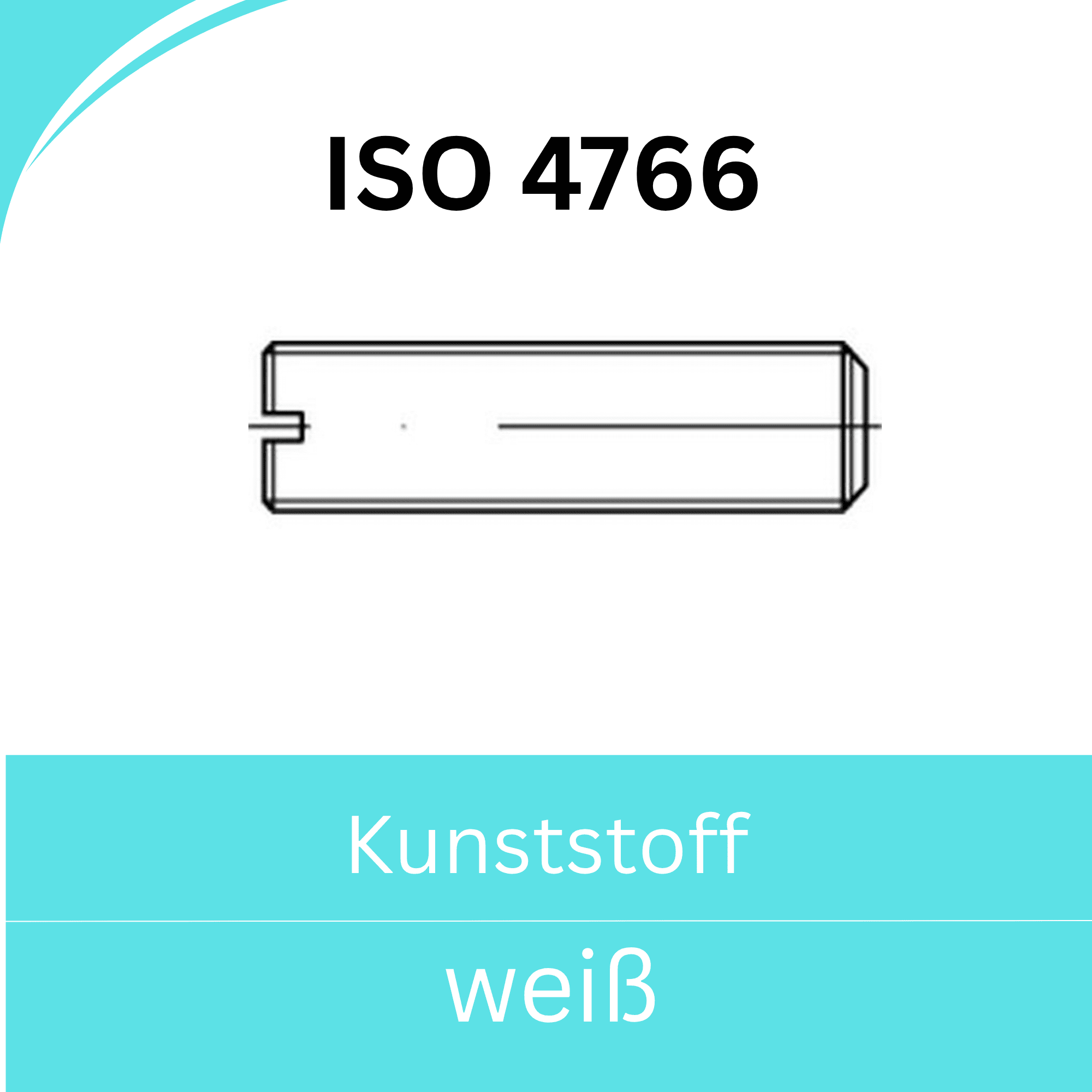 Bild für Kategorie ➤ Kategorie: ISO 4766 Kunststoff