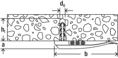 Bild von Kabelbefestigung (mehrere Kabel)-Kabelbügel KB