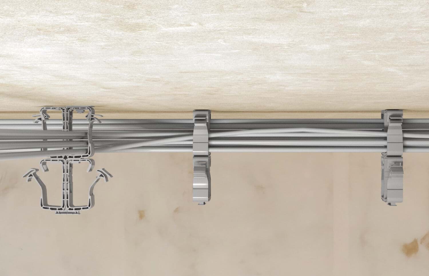 Bild von Kabelbefestigung (mehrere Kabel)-Sammelhalter SHA