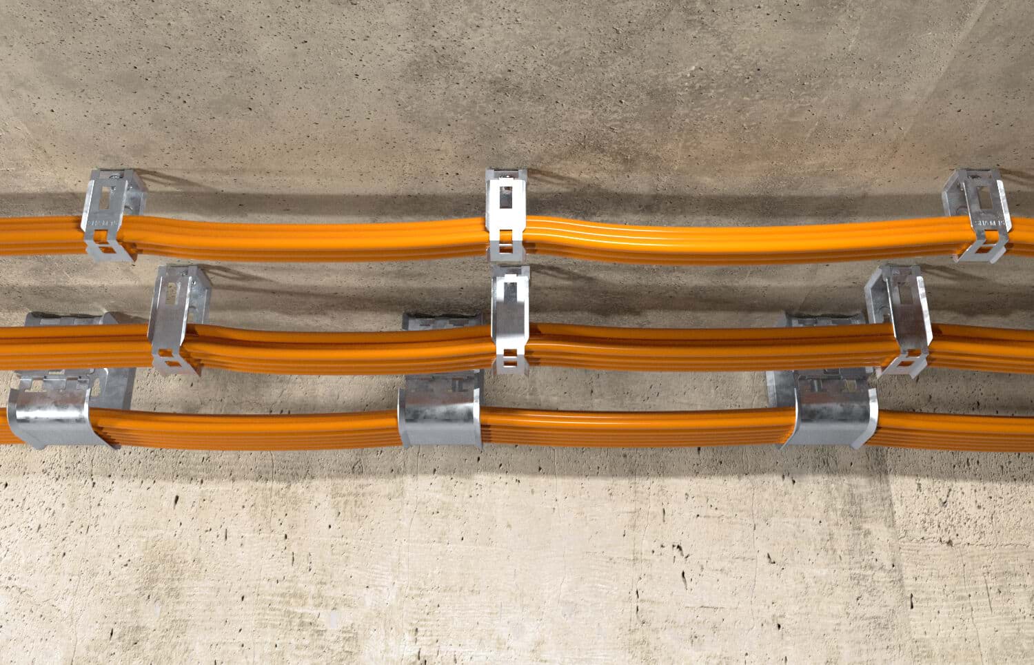 Bild von Kabelbefestigung (mehrere Kabel)-Sammelhalter SHA-Metall