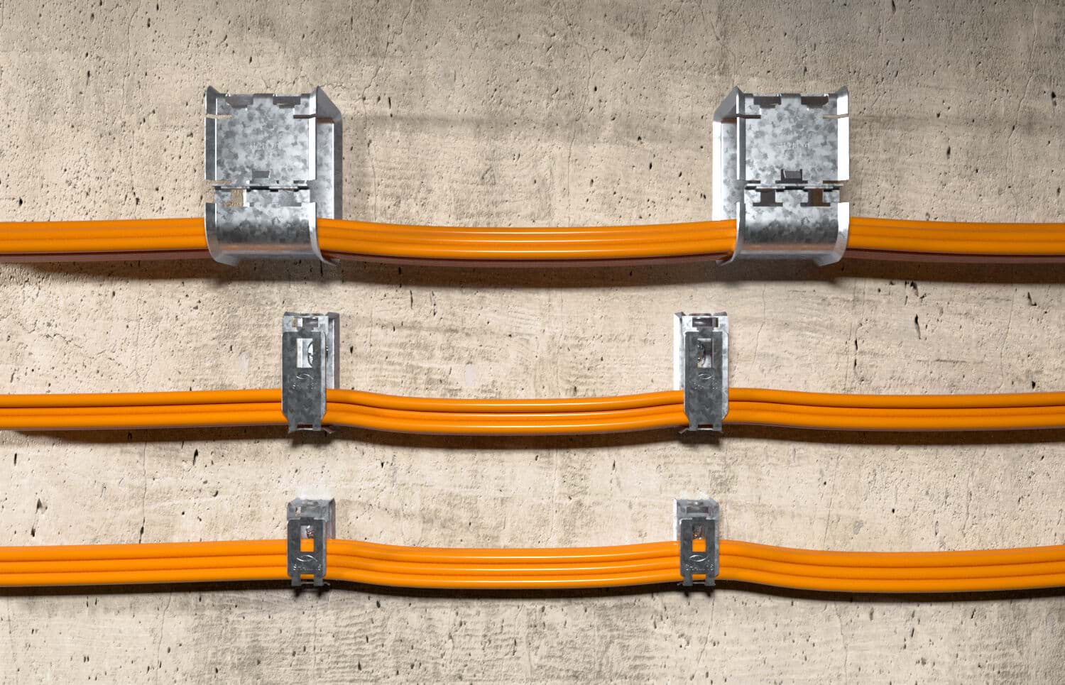 Bild von Kabelbefestigung (mehrere Kabel)-Sammelhalter SHA-Metall