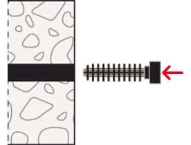 Bild von Kabelbinderdübel