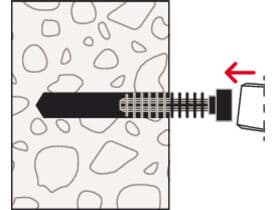 Bild von Kabelbinderdübel