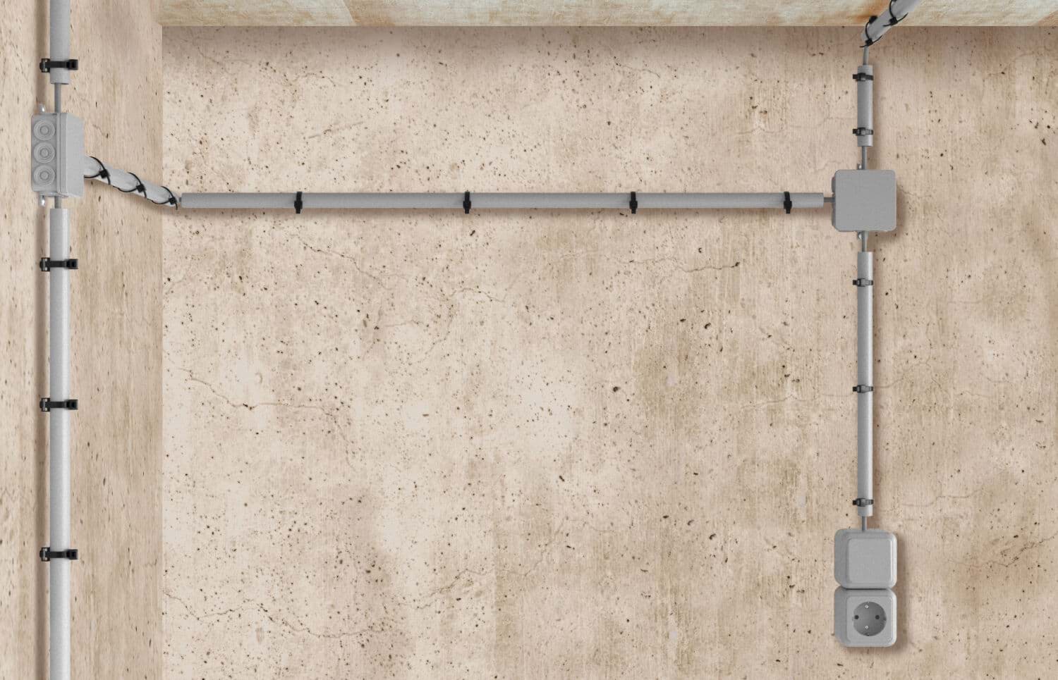 Bild von Kabelbinderdübel