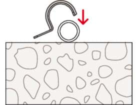 Bild von Einschlagnagel ED