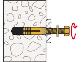 Bild von Messingdübel MS