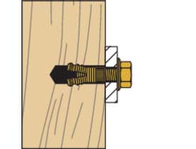 Bild von Messingdübel PA 4