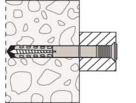 Bild von Nageldübel N-F