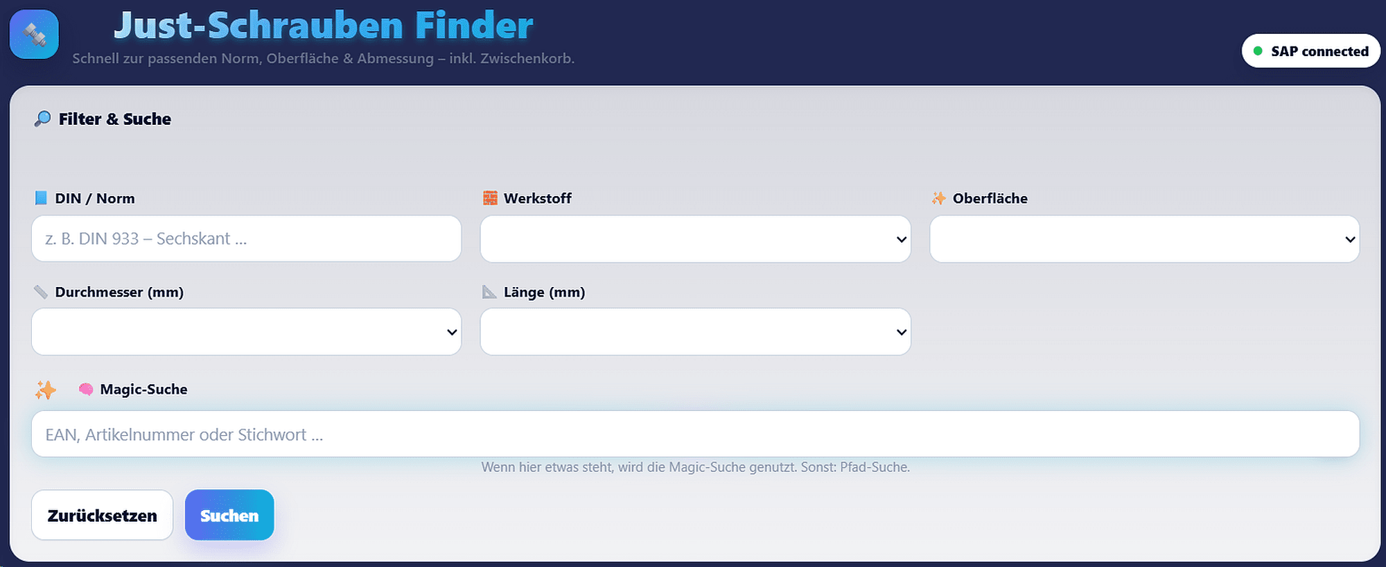 Just Schraubenfinder