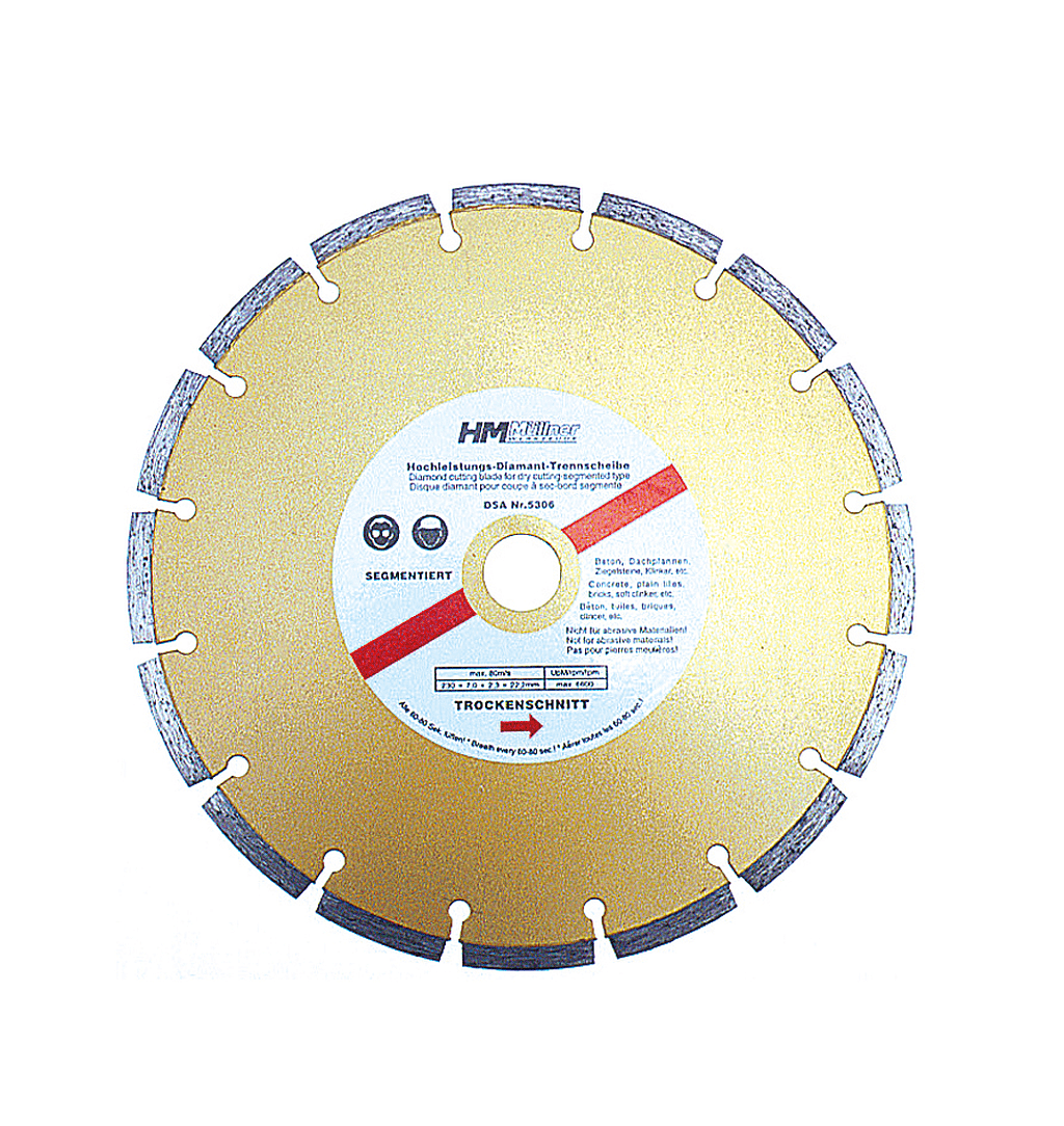 Bild von  Diamanttrennscheibe „Segmentrand“