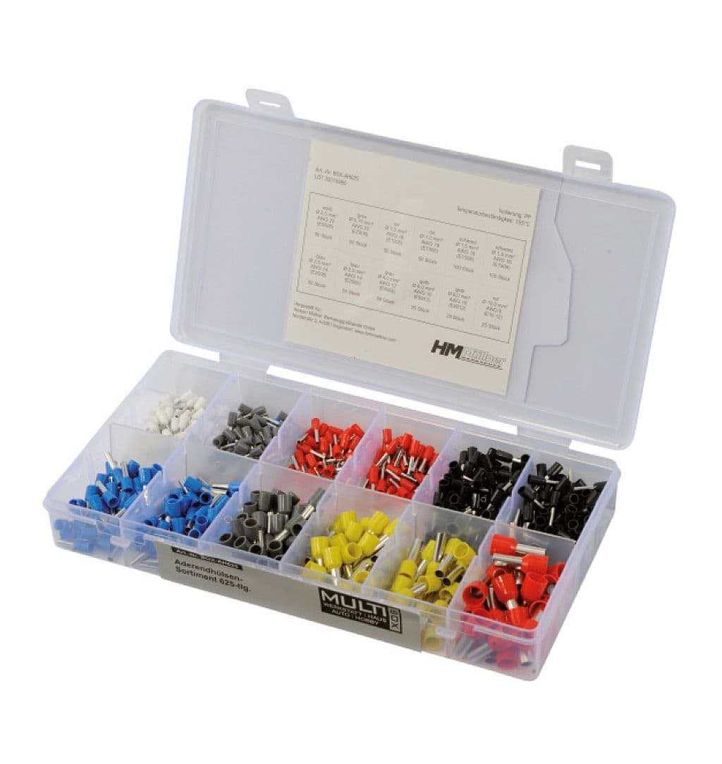 Bild von Aderendhuelsen-Sort., 625 tlg