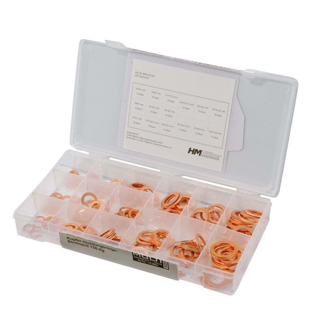 Bild von CU-Dichtungsring-Sort. 150 tlg