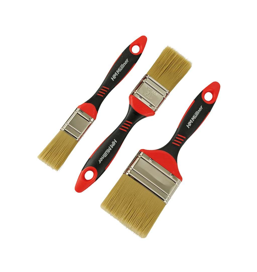 Bild von Universal-Flachpinselset 3tlg.