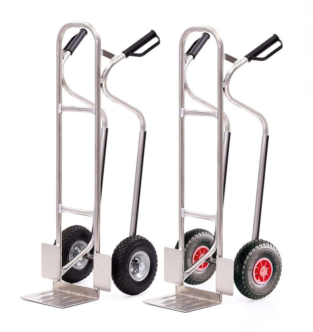 Bild von Stapelkarre, Alu (Bereifung: Luft)