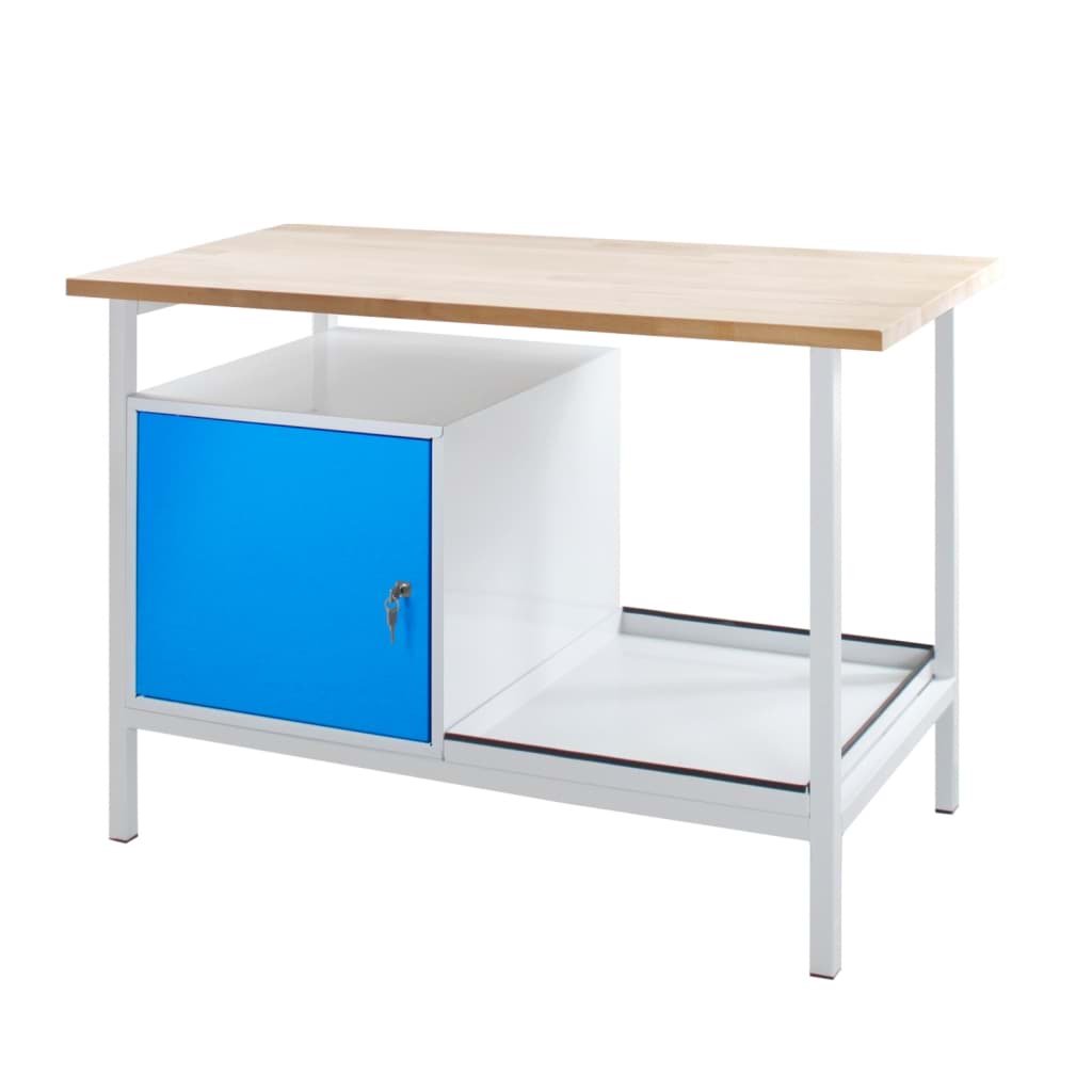 Bild von Werkbank Eko 1 Tür L1200xB600xH825 mm RAL7035/5012