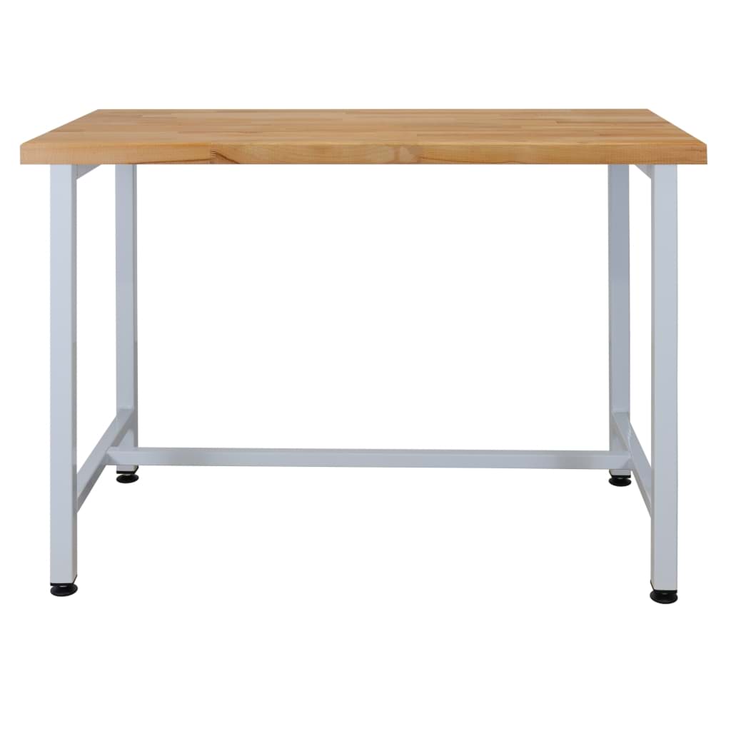 Bild von Werkbank mit Werkbankplatte und Untergestell