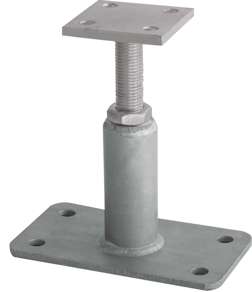 Bild für Kategorie Pfostentraeger TYP PR auf Beton hoehenverstellbar