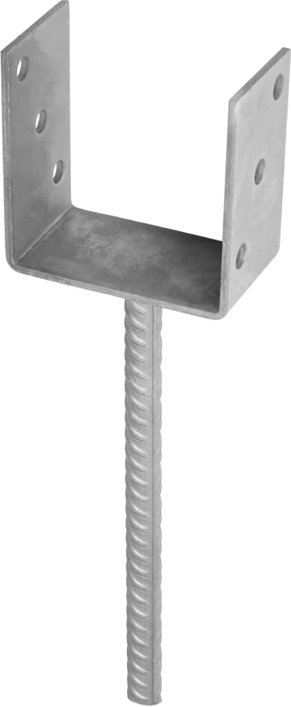 Bild von GH-Stützenfuß U60 in Beton LW 81 mm Riffel 20x250 mm