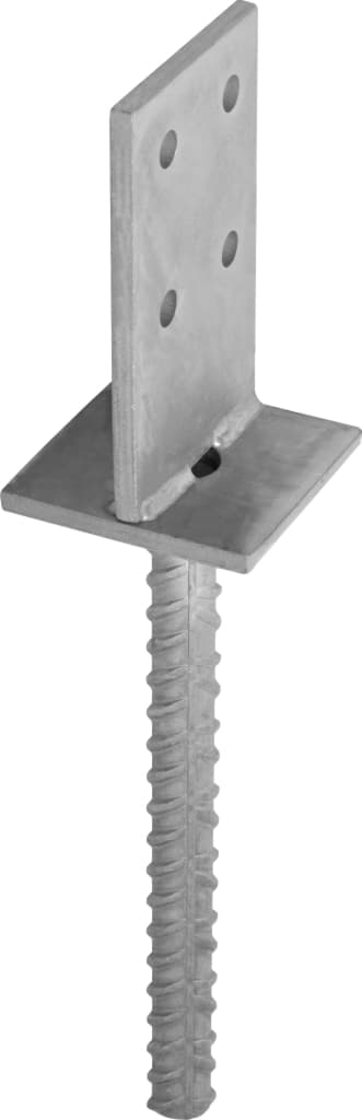 Bild von GH-Stützenfuß Typ T 01in Beton, 80x130 mm Dolle 20x250 mm