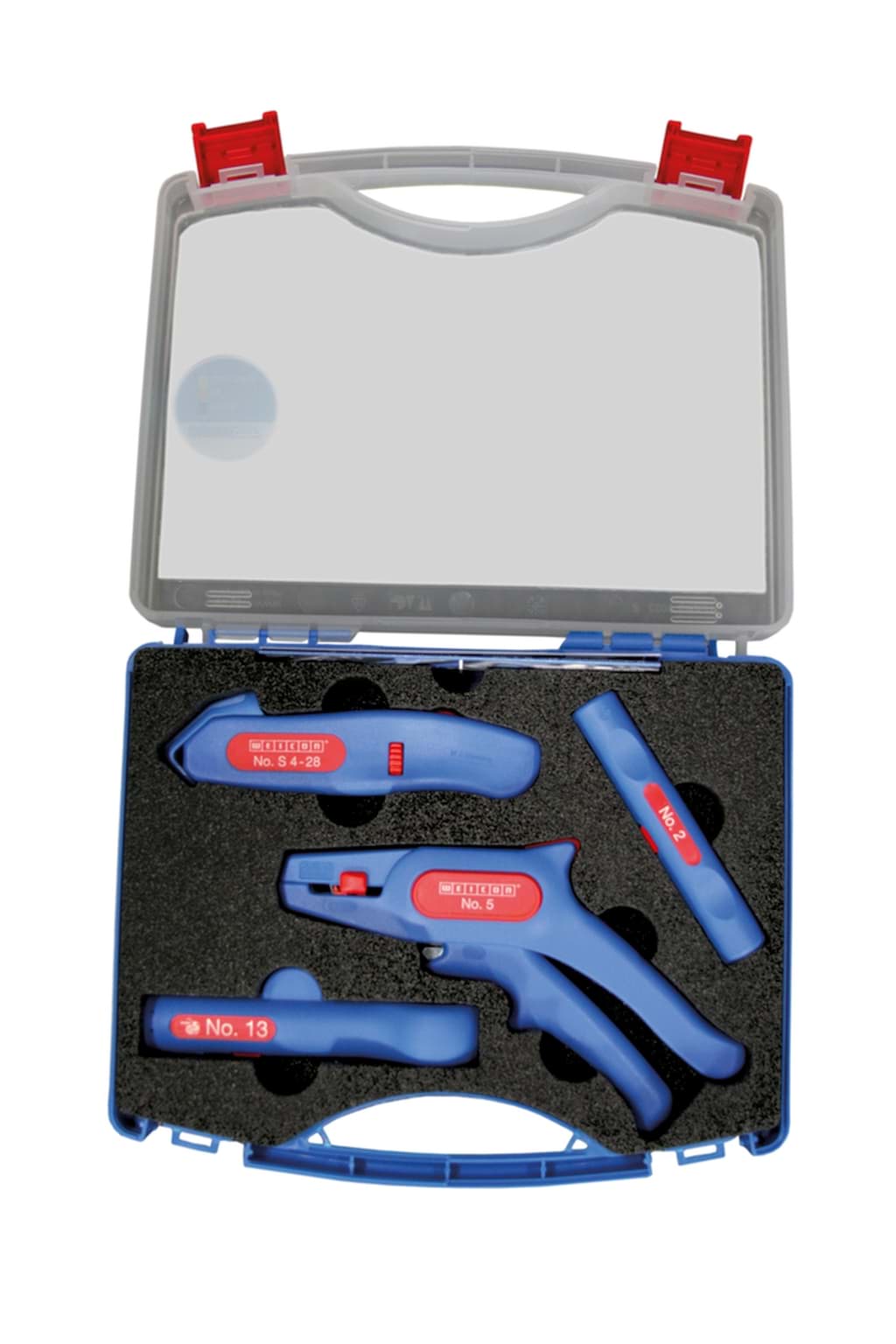 Bild für Kategorie WEICON Profi-Starter Set - 4-teiliges Abisolier-Set für die Hausinstallation (VPE=1 Stück)