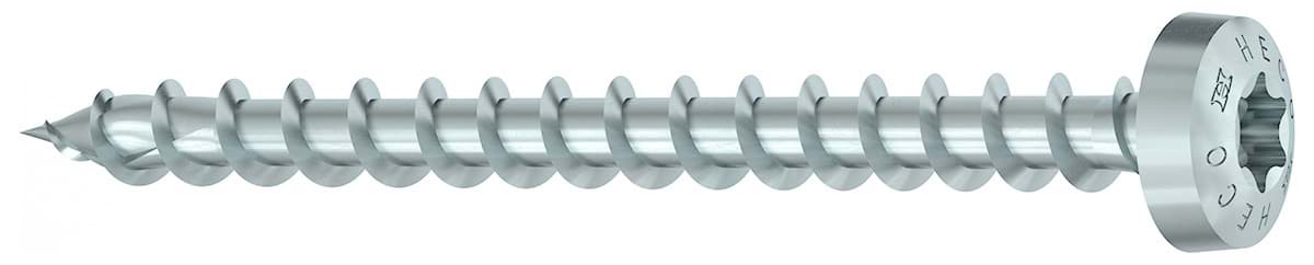 Bild von HECO-TOPIX-plus - 4,0x16 - (TX20) Rundkopf - Stahl vz blau  var. Vollgewinde (VE 1000)