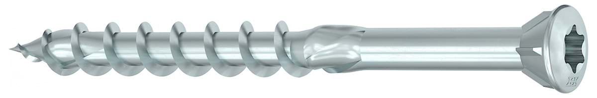 Bild von HECO-TOPIX-plus - 3,5x35 - Glasleistenschr., Liseko, Fräsrippen - Stahl vz blau - TG (VE 1000)