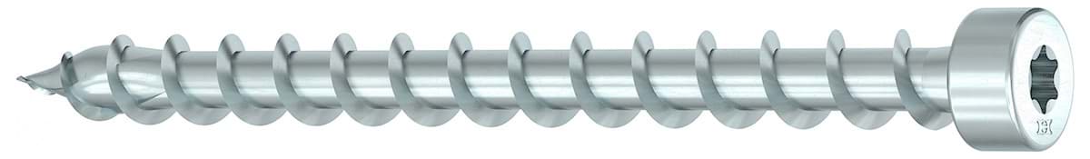 Bild von HECO-TOPIX-plus - 10,0x200 - (TX40) Zylinderkopf - Stahl vz blau -Vollgewinde (VE 50)