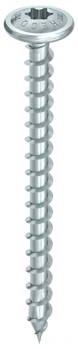 Bild von HECO-TOPIX-plus - 10,0x120 - (TX40) Tellerkopf - Stahl vz blau -Vollgewinde (VE 50)